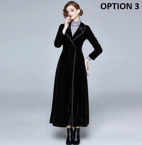 New Autumn Winter Long Trench Outerwear CODE: KAR2677