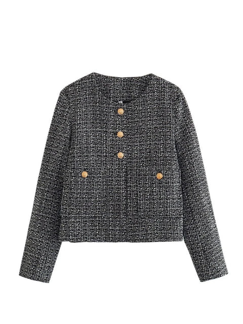 New Autumn Loose Pocket Long Sleeve Jacket  CODE: KAR2693