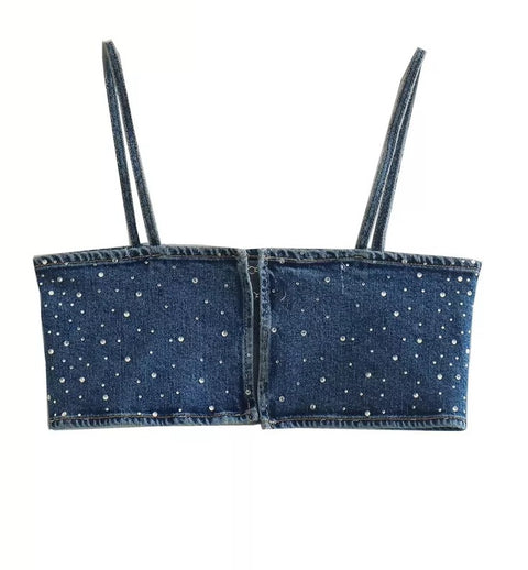 New Sexy Hot Short Sling Back Buckle Strap Chic Crop Top CODE: KAR2694