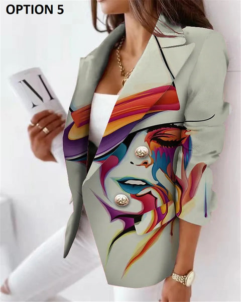 New Fashion Elegance Long Sleeve Welt Pocket Double Breasted Outerwear CODE: KAR2698