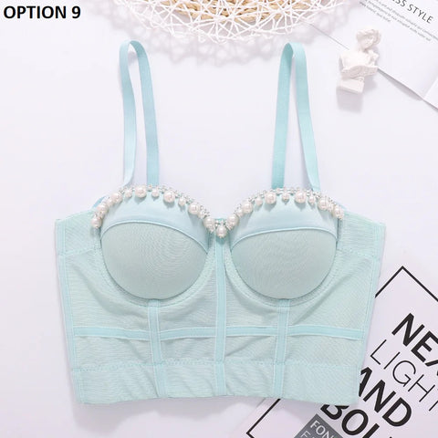 New Fashion Sexy Push Up Bralet Cropped Top CODE: KAR2702