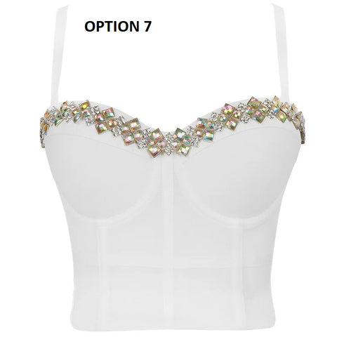 New Fashion Sexy Push Up Bralet Cropped Top CODE: KAR2702