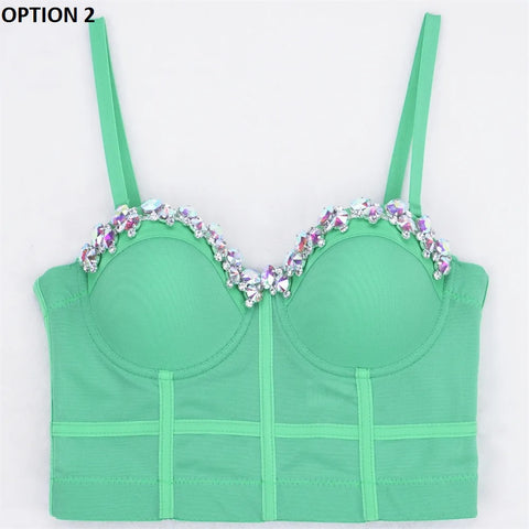 New Fashion Sexy Push Up Bralet Cropped Top CODE: KAR2702