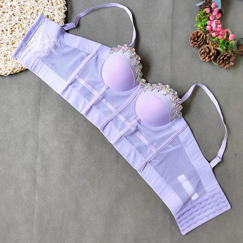 New Fashion Sexy Push Up Bralet Cropped Top CODE: KAR2702