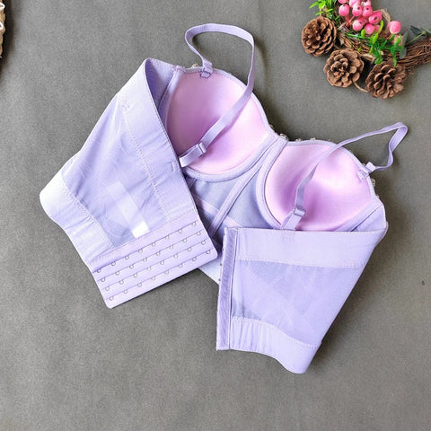 New Fashion Sexy Push Up Bralet Cropped Top CODE: KAR2702