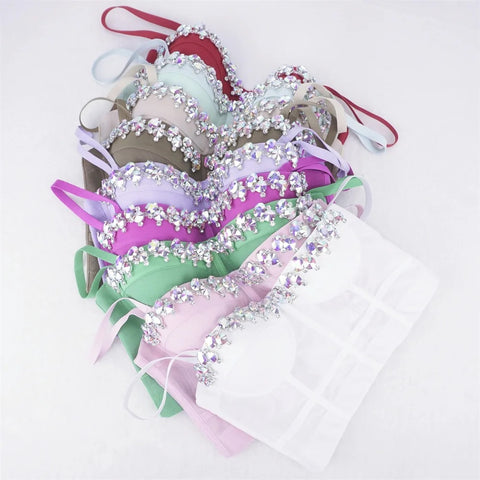 New Fashion Sexy Push Up Bralet Cropped Top CODE: KAR2702