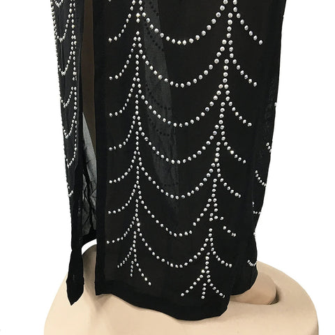 New Sexy See Though Long Sleeve Bodycon Midi Maxi Dress CODE: KAR2716