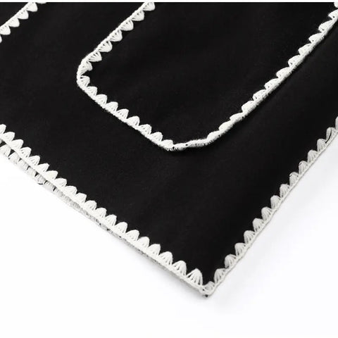 New Autumn Winter Fleece Chic Long Sleeve Solid Plush Thick Overcoat With Scarf CODE: KAR2721