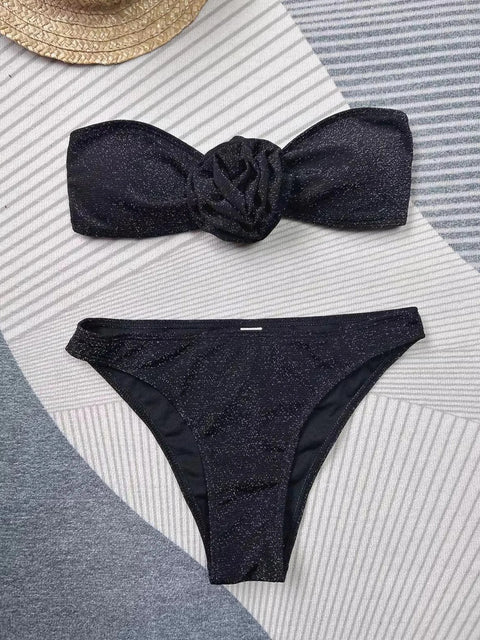 New Sexy 3D Flower 3 Piece Set Swimwear CODE: KAR2750