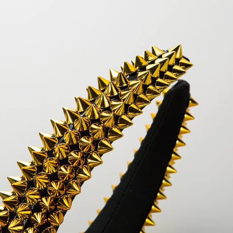 New Casual Turban Center Rivet Hairband CODE: KAR2755