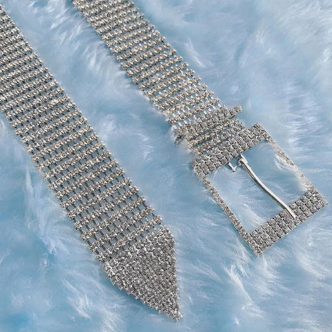 New Rhinestones Crystals Street Style Belt CODE: KAR2756