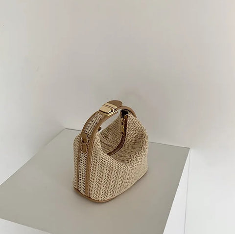 New summer Casual shoulder small bohemian woven beach bag CODE: KAR2757