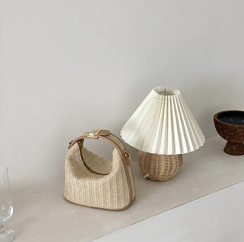 New summer Casual shoulder small bohemian woven beach bag CODE: KAR2757