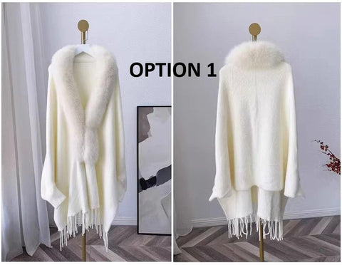 Autumn Winter Fashion Dress Wraps Shawl Cloak Cardigan CODE: KAR2759