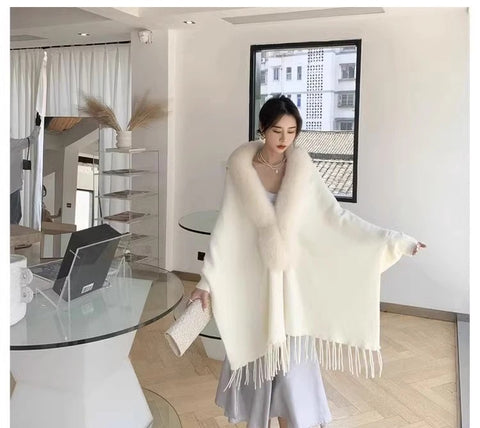 Autumn Winter Fashion Dress Wraps Shawl Cloak Cardigan CODE: KAR2759