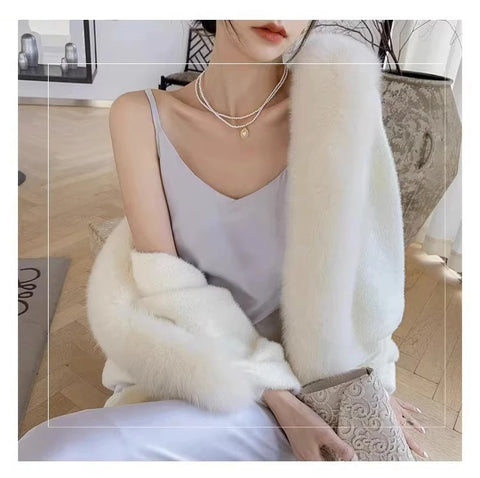 Winter Fashion Dress Wraps Shawl Cardigan CODE: READY1399