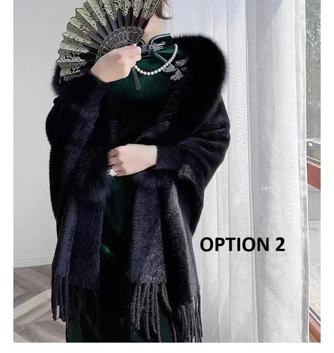Autumn Winter Fashion Dress Wraps Shawl Cloak Cardigan CODE: KAR2759