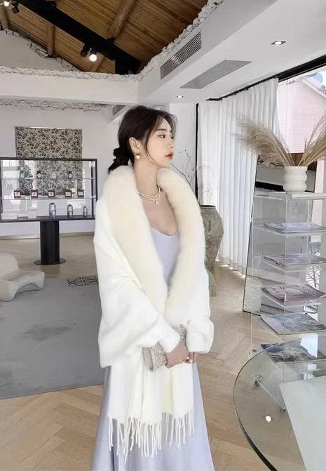 Autumn Winter Fashion Dress Wraps Shawl Cloak Cardigan CODE: KAR2759