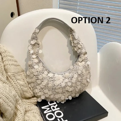 New Fashion Shiny Party Small Sequin Underarm Bag CODE: KAR2765