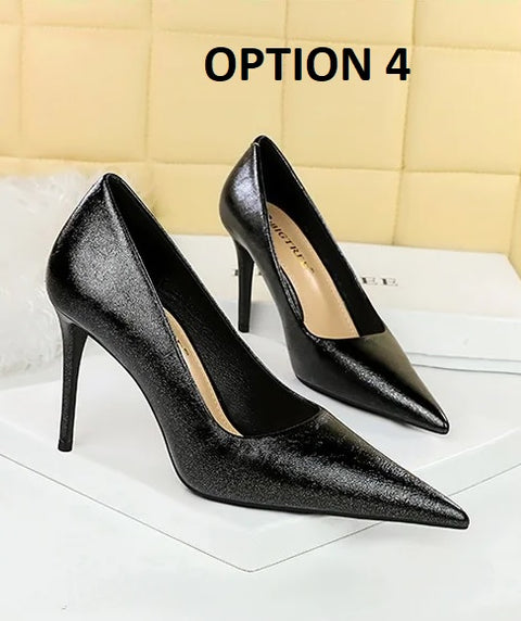 Sexy Banquet Pumps Elegant Pointed High Stilettos Heels CODE: KAR2783