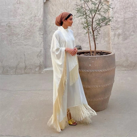 New Batwing Sleeve Tassel Kaftan Party Dress CODE: KAR2792