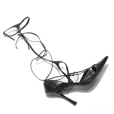 Summer Sexy Pointed Toe Gladiator High Heel Boot CODE: KAR2815