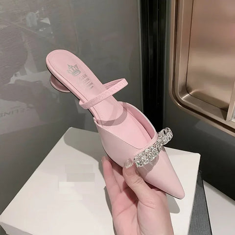 Summer New Pointed Toe Designer Elegant Flats CODE: KAR2848