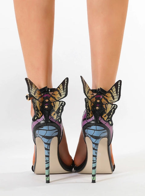 Summer Sexy Butterfly Designer High Heel CODE: KAR2861