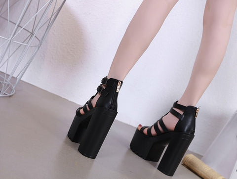 New Summer Fashionable Casual Heel Platform Sandal CODE: KAR2863