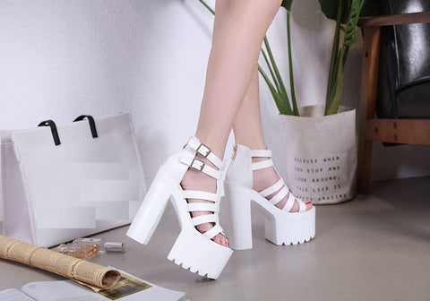 New Summer Fashionable Casual Heel Platform Sandal CODE: KAR2863
