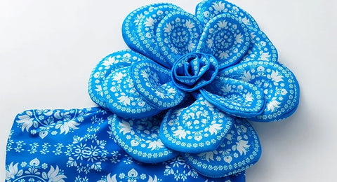 New 3D Flower Printed Swimsuit and Skirt CODE: KAR2869