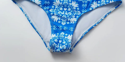 New 3D Flower Printed Swimsuit and Skirt CODE: KAR2869