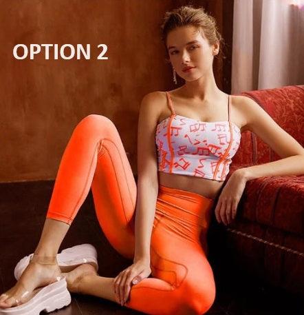 Two-Piece Printed Sports Suit CODE: KAR2870