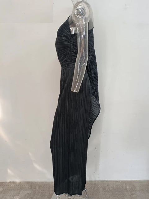 Sexy One-Shoulder Diagonal Collar Dress CODE: KAR2903