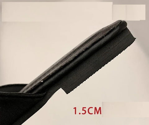 Summer New Rhinestone Flat Bottom Non-slip Square Toe Slipper CODE: KAR2908