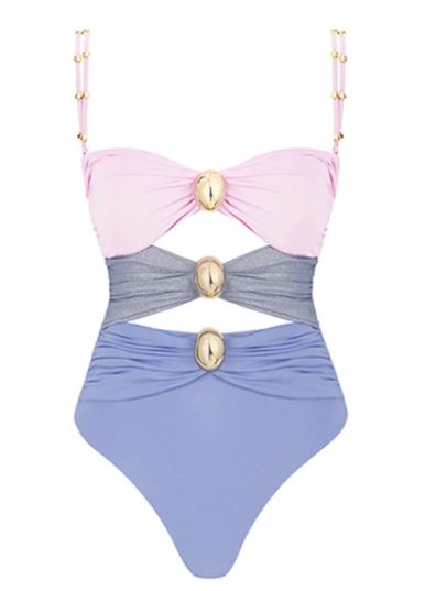 Sexy Bodysuit Top Skirt High Waisted Swimsuit Set CODE: KAR2929
