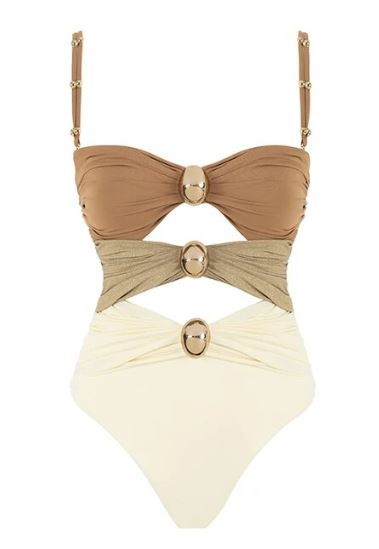 Sexy Bodysuit Top Skirt High Waisted Swimsuit Set CODE: KAR2929