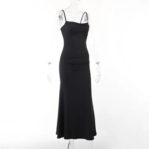 New Fishbone Design Elegant Fishtail Swing Sling Dress CODE: KAR2934
