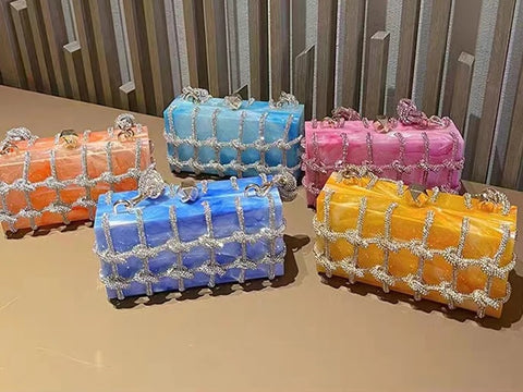 New Rhinestone Luxury Designer Handbags CODE: KAR2939
