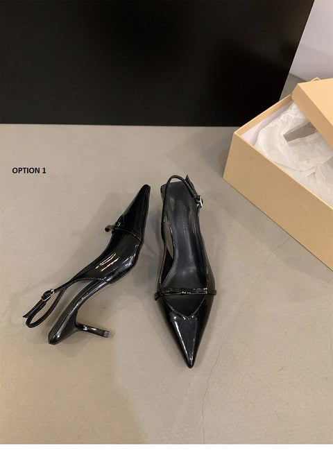 Summer Pointed Toe Fashion Elegant High Heel Sandals CODE: KAR2942
