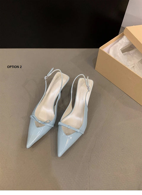 Summer Pointed Toe Fashion Elegant High Heel Sandals CODE: KAR2942