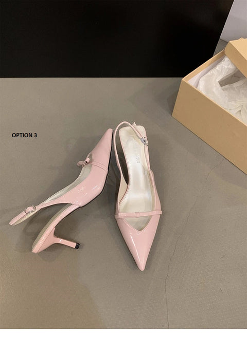 Summer Pointed Toe Fashion Elegant High Heel Sandals CODE: KAR2942