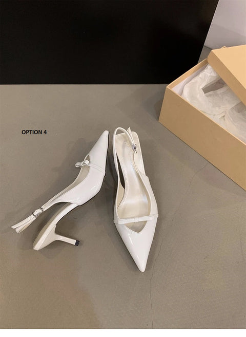 Summer Pointed Toe Fashion Elegant High Heel Sandals CODE: KAR2942
