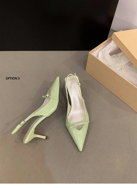 Summer Pointed Toe Fashion Elegant High Heel Sandals CODE: KAR2942