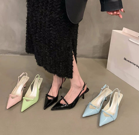 Summer Pointed Toe Fashion Elegant High Heel Sandals CODE: KAR2942