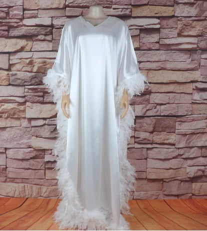 New Feather Elegant and Pretty Long Dresses CODE: KAR2953