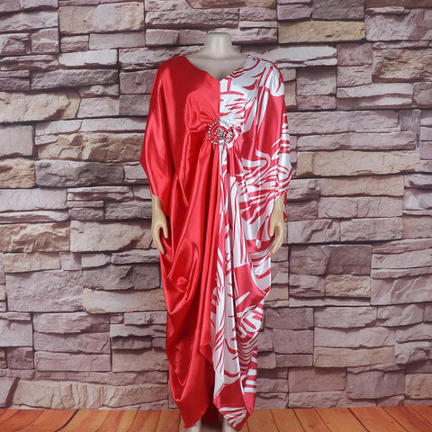 Summer Plus Size Print Maxi Dress CODE: KAR2954