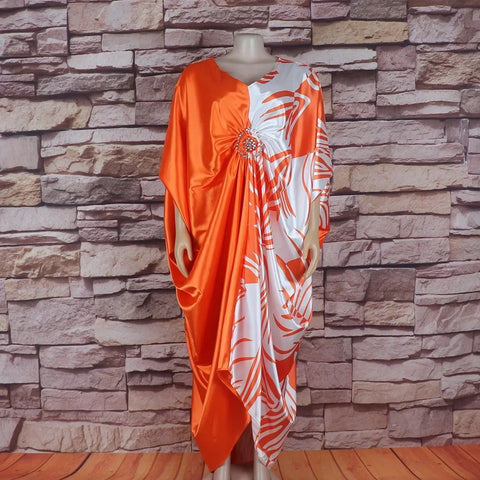 Summer Plus Size Print Maxi Dress CODE: KAR2954