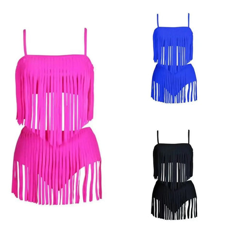 New Tassel Swimsuit Split Bikini Sexy CODE: KAR2962