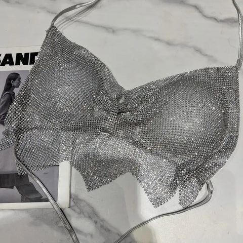 New Water Drill Tube Chain Beautiful Camisole Tank TOP CODE: KAR2964